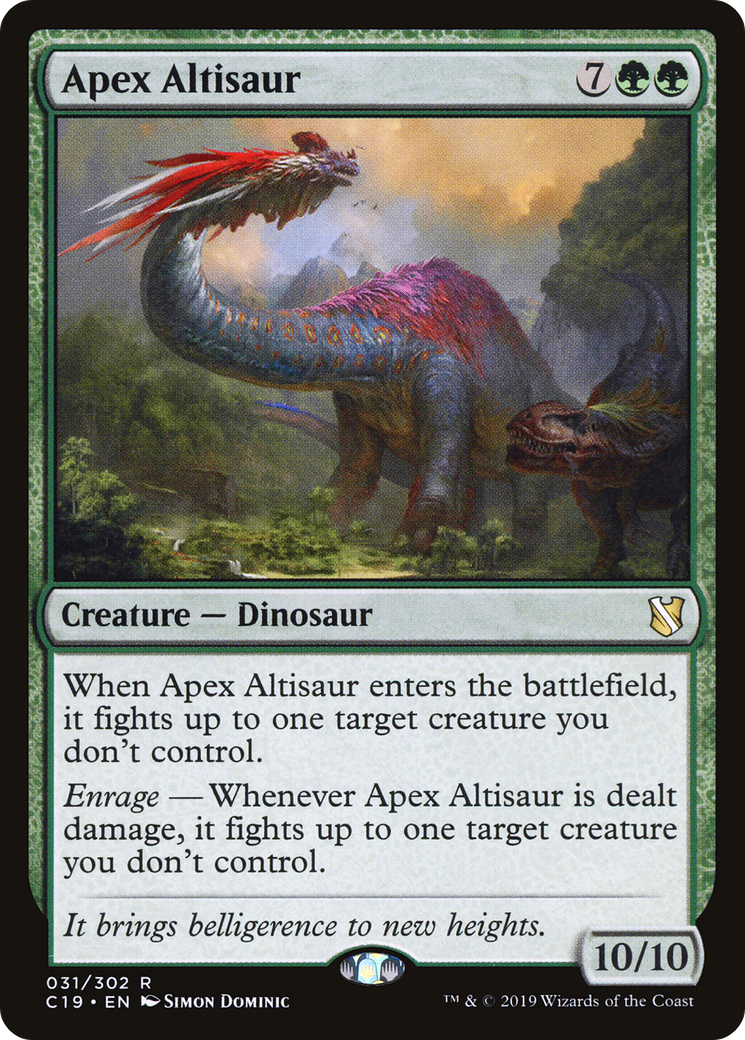 Image of Apex Altisaur [Commander 2019]