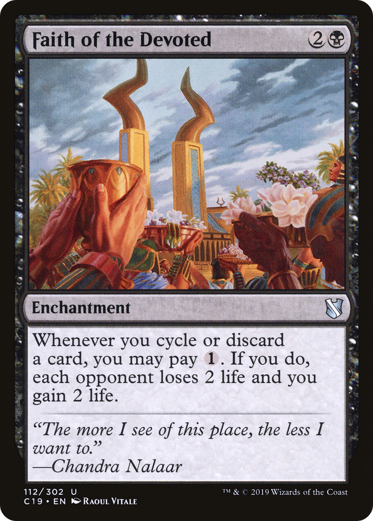 Image of Faith of the Devoted [Commander 2019]