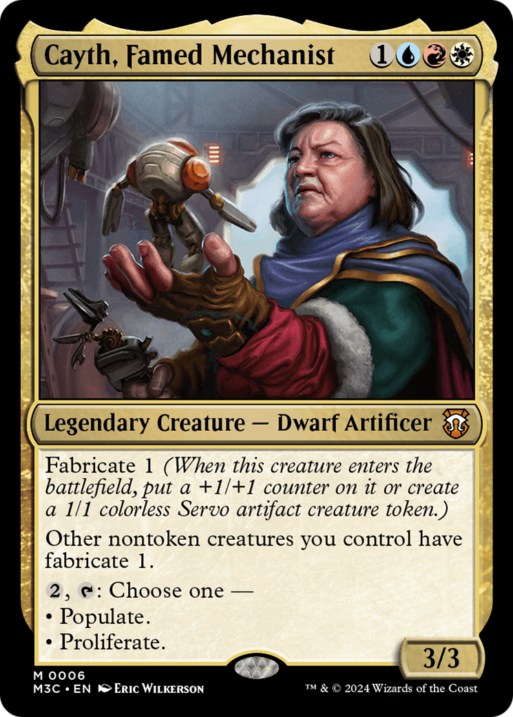 Image of Cayth, Famed Mechanist [Modern Horizons 3 Commander]