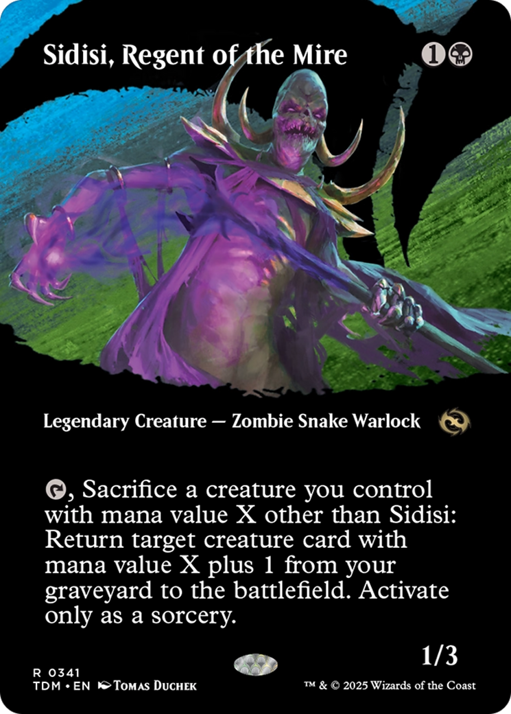 Image of Sidisi, Regent of the Mire (Borderless) [Tarkir: Dragonstorm]