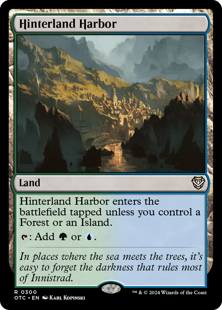 Image of Hinterland Harbor [Outlaws of Thunder Junction Commander]