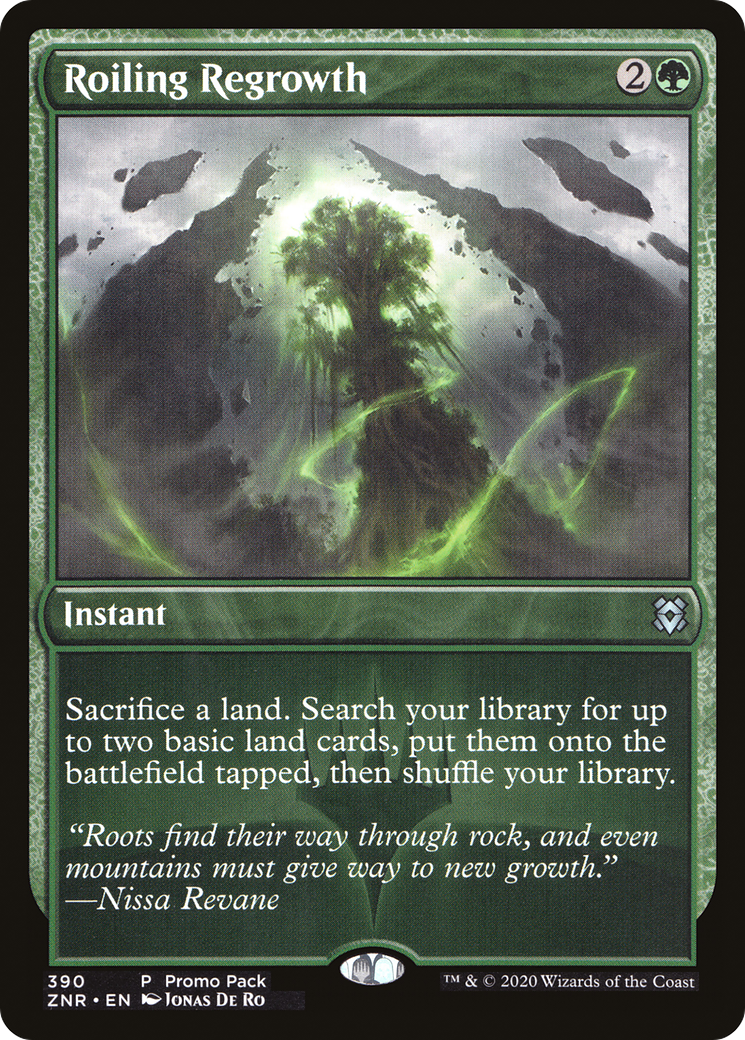Image of Roiling Regrowth (Promo Pack) [Zendikar Rising Promos]