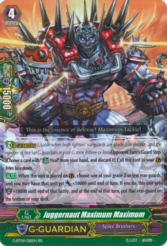Image of Juggernaut Maximum Maximum (G-BT09/018EN) [Divine Dragon Caper]