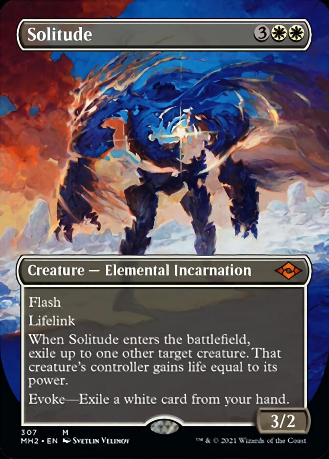 Image of Solitude (Borderless Alternate Art) [Modern Horizons 2]