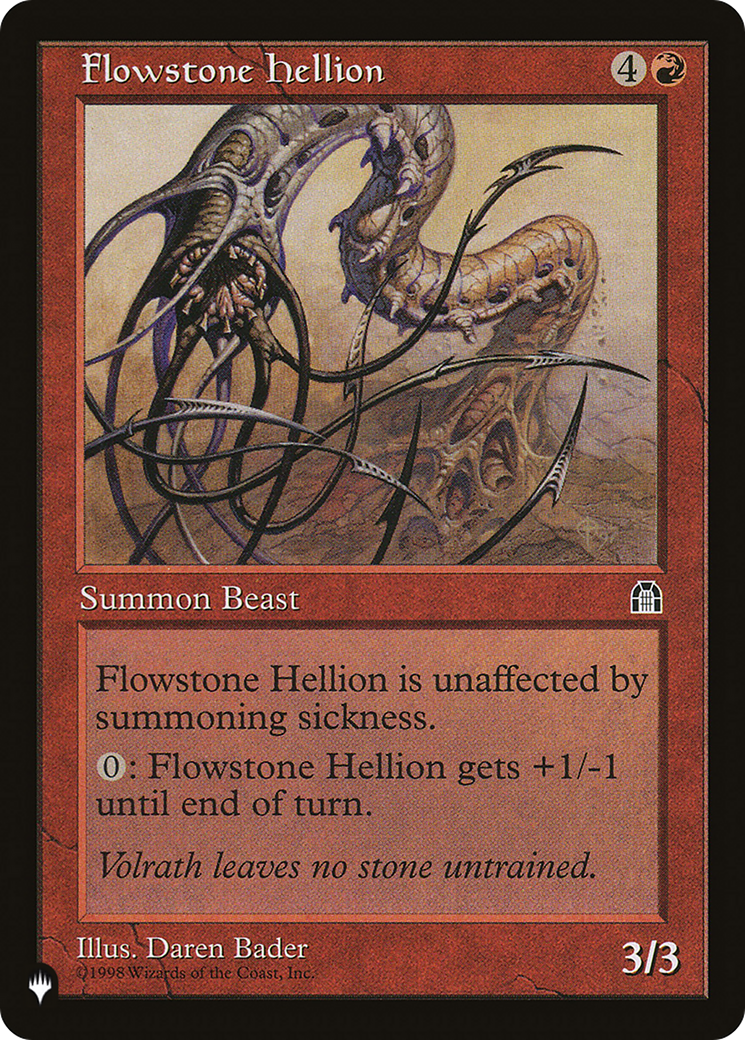 Image of Flowstone Hellion [The List]