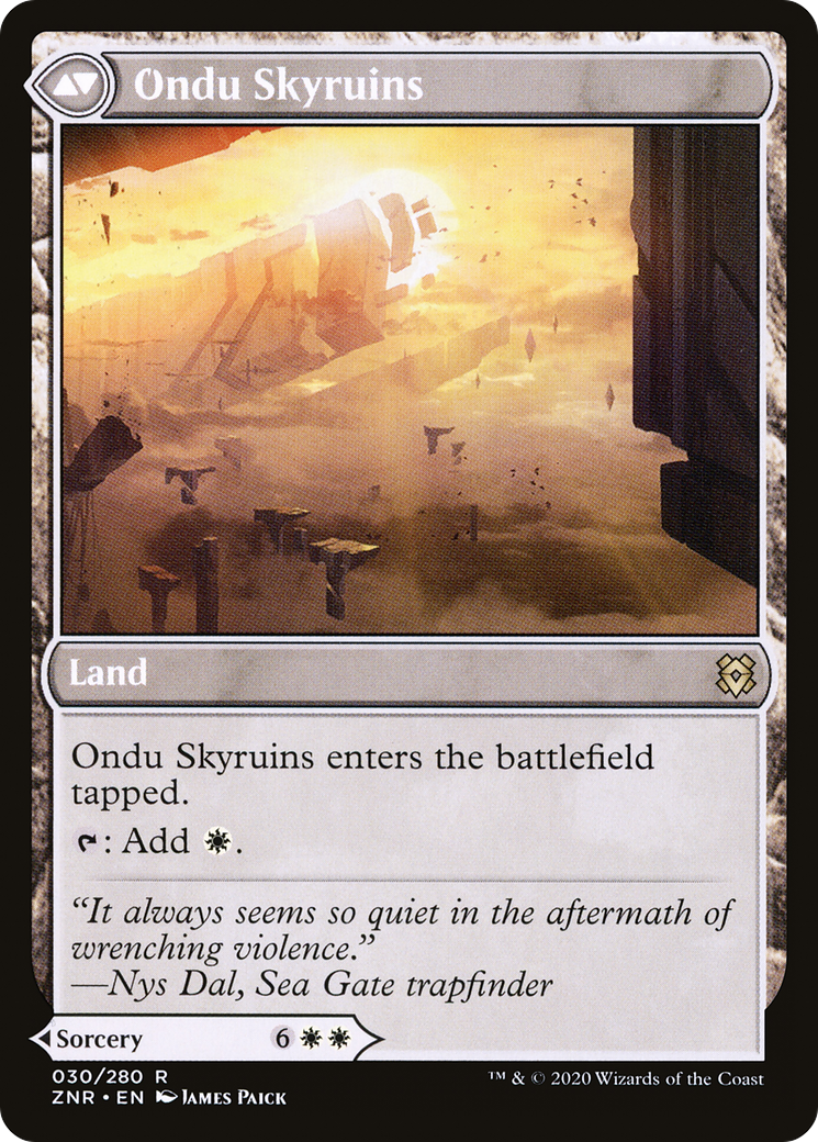Image of Ondu Inversion // Ondu Skyruins [Secret Lair: From Cute to Brute]