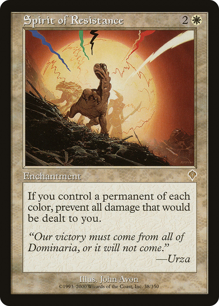 Image of Spirit of Resistance [Invasion]
