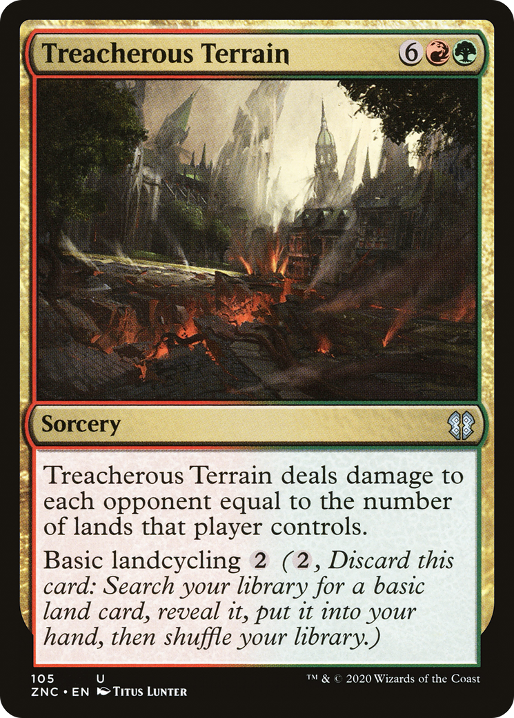 Image of Treacherous Terrain [Zendikar Rising Commander]