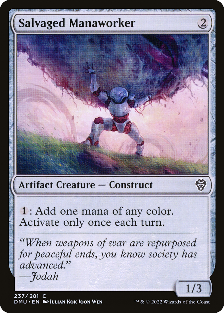 Image of Salvaged Manaworker [Dominaria United]