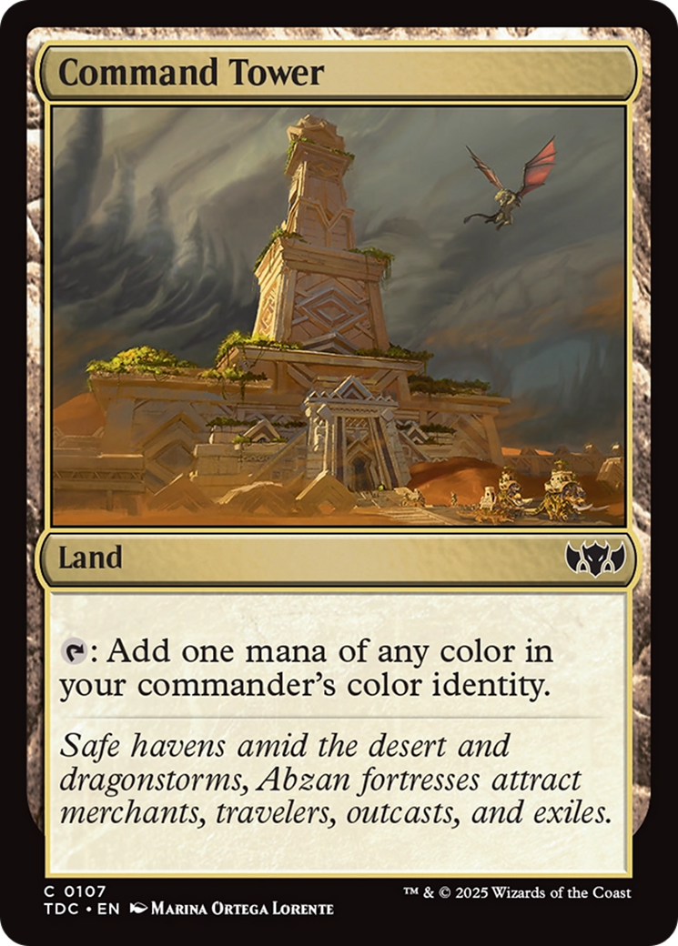 Image of Command Tower [Tarkir: Dragonstorm Commander]