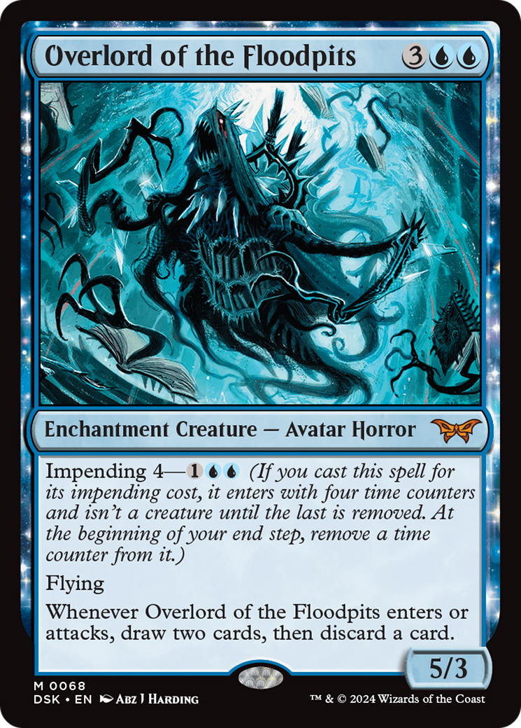 Image of Overlord of the Floodpits [Duskmourn: House of Horror]