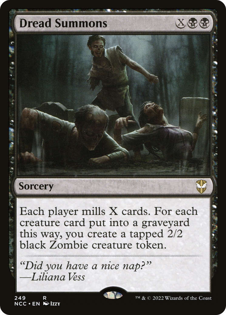 Image of Dread Summons [Streets of New Capenna Commander]