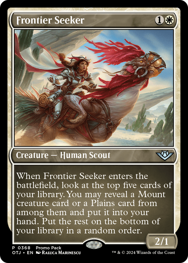 Image of Frontier Seeker (Promo Pack) [Outlaws of Thunder Junction Promos]