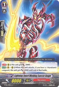 Image of Lightning Sword Wielding Exorcist Knight (BT08/098EN) [Blue Storm Armada]