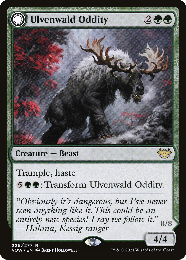 Image of Ulvenwald Oddity // Ulvenwald Behemoth [Innistrad: Crimson Vow]