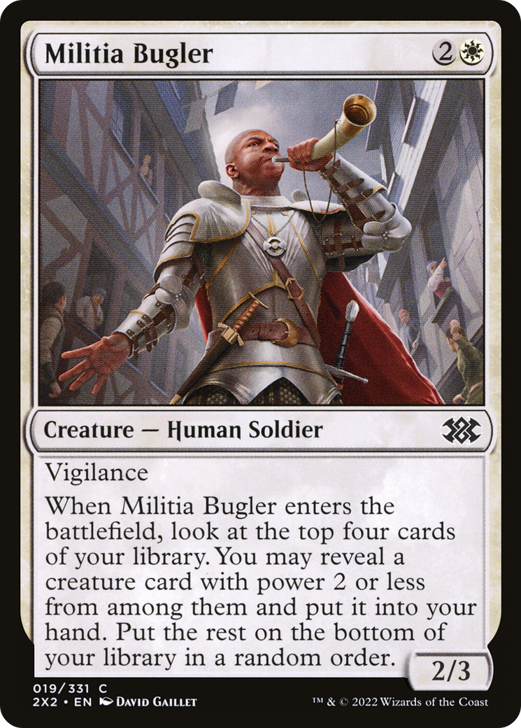 Image of Militia Bugler [Double Masters 2022]