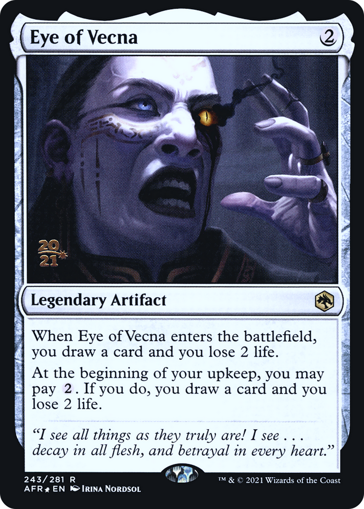 Image of Eye of Vecna [Dungeons & Dragons: Adventures in the Forgotten Realms Prerelease Promos]
