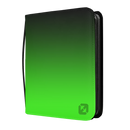 NEON GREEN TOPLOADER BINDER 3X3 EVORETRO SHIELD+