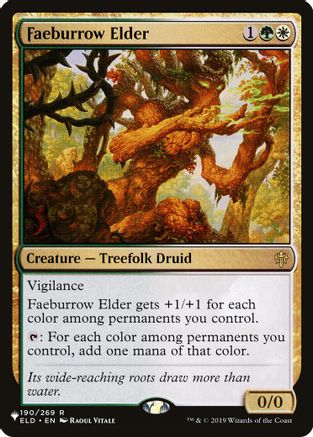 Image of Faeburrow Elder [The List]