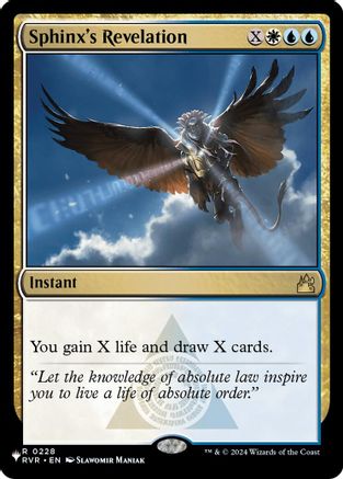 Image of Sphinx's Revelation [The List]