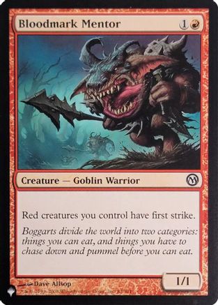 Image of Bloodmark Mentor (83) [The List]