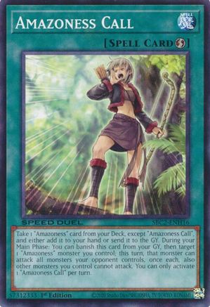 Image of Amazoness Call [SBC2-ENH16] Common