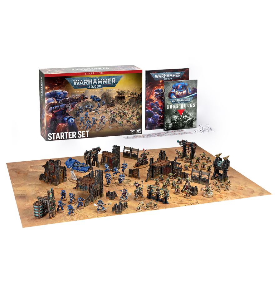 Image of Start Here: Warhammer 40,000 - Starter Set (2026)