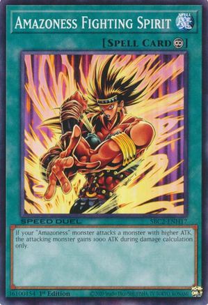 Image of Amazoness Fighting Spirit [SBC2-ENH17] Common