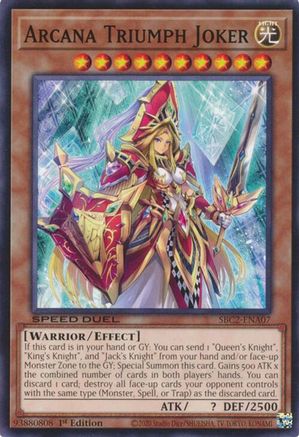 Image of Arcana Triumph Joker [SBC2-ENA07] Common