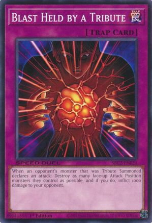 Image of Blast Held by a Tribute [SBC2-ENF21] Common
