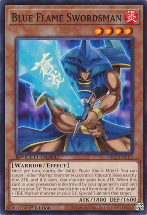 Image of Blue Flame Swordsman [SBC2-ENC05] Common
