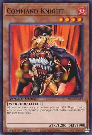 Image of Command Knight [SBC2-ENC10] Common