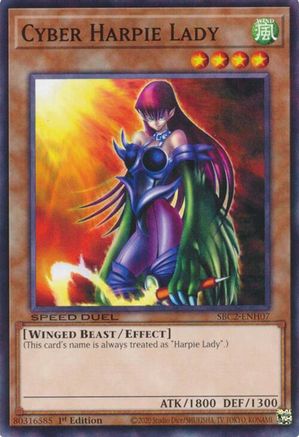 Image of Cyber Harpie Lady [SBC2-ENH07] Common