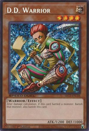 Image of D.D. Warrior (PSR) [SBC2-ENC08] Prismatic Secret Rare
