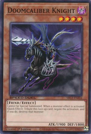 Image of Doomcaliber Knight [SBC2-ENE04] Common