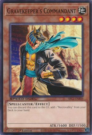Image of Gravekeeper's Commandant [SBC2-ENF09] Common