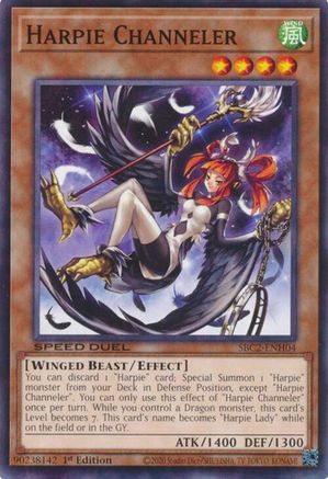 Image of Harpie Channeler [SBC2-ENH04] Common