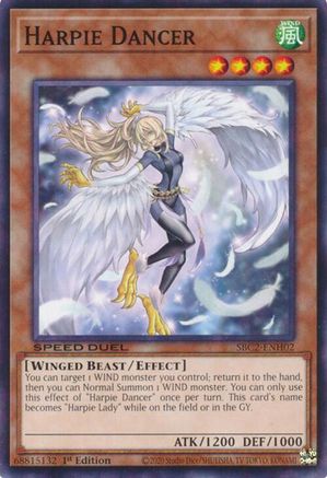 Image of Harpie Dancer [SBC2-ENH02] Common