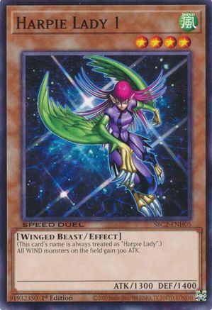 Image of Harpie Lady 1 [SBC2-ENH05] Common