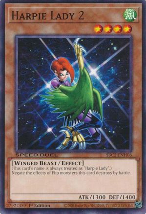 Image of Harpie Lady 2 [SBC2-ENH06] Common