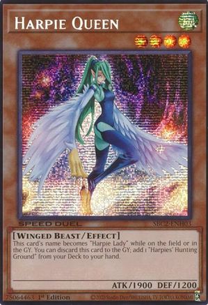 Image of Harpie Queen (PSR) [SBC2-ENH03] Prismatic Secret Rare