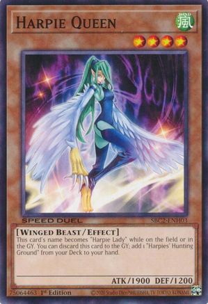 Image of Harpie Queen [SBC2-ENH03] Common