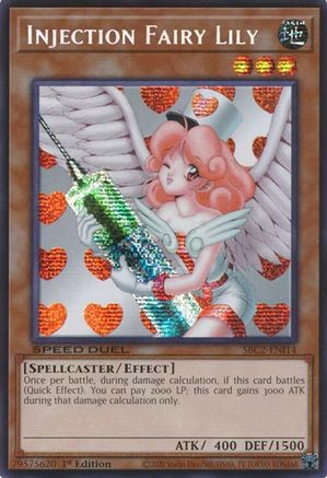 Image of Injection Fairy Lily (PSR) [SBC2-ENI14] Prismatic Secret Rare