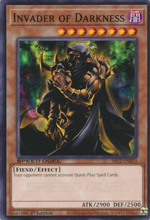 Image of Invader of Darkness [SBC2-ENE03] Common