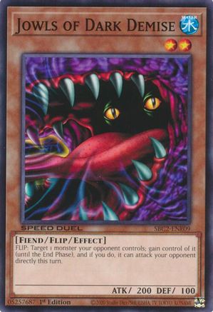 Image of Jowls of Dark Demise [SBC2-ENE09] Common