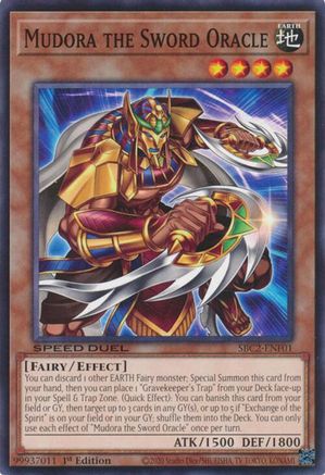 Image of Mudora the Sword Oracle [SBC2-ENF01] Common