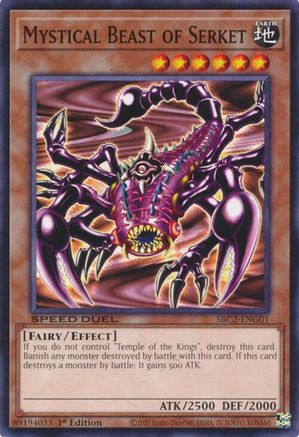 Image of Mystical Beast of Serket [SBC2-ENG01] Common