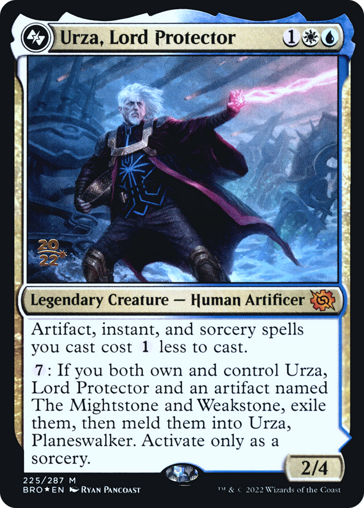 Image of Urza, Lord Protector [The Brothers' War Prerelease Promos]