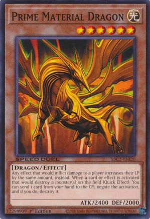 Image of Prime Material Dragon [SBC2-ENI20] Common