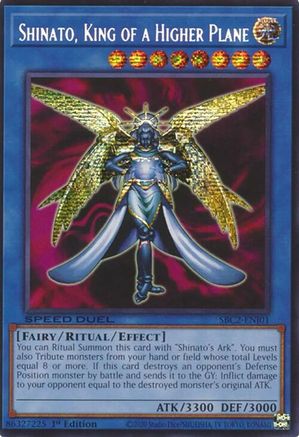 Image of Shinato, King of a Higher Plane (PSR) [SBC2-ENI01] Prismatic Secret Rare